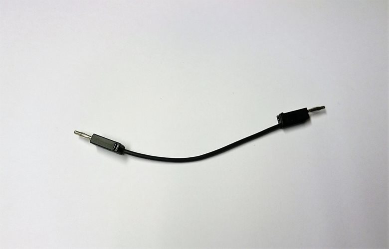 Kabel (schwarz 75mm) (einzeln)