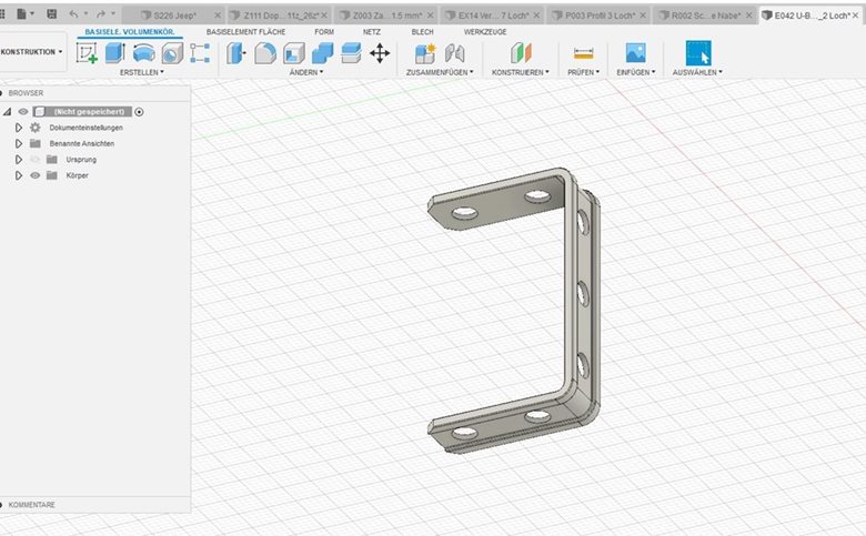 Alle STOKYS Teile in 3D erfasst